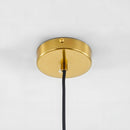 Glass globe pendant light over the island pendant lights