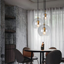 Modern Nordic Glass Pendant Light for Living Room, Kitchen