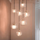 Modern Glass Globe LED Pendant Lights Kitchen Island