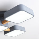 Modern Macaron LED Ceiling Lighting For Bedroom