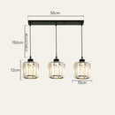 Nordic Scandinavian Glass Kitchen Lights Pendant Lights for Kitchen Island