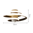 Nordic Spiral LED Corridor Ceiling Light