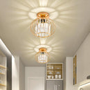 Crystal Light Fitting, Semi Flush Hallway Lights