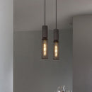Modern Iron Grey Hanging Light Pendant Lampshade