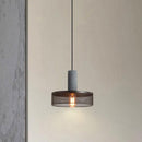 Modern Iron Grey Hanging Light Pendant Lampshade