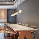 Retro Pleated Ceramic Brass Cocoon Pendant Lamp
