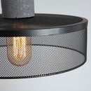 Modern Iron Grey Hanging Light Pendant Lampshade