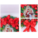 Modern Christmas Wreath Ornament Warm LED Christmas Lightings