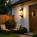 Solar Outdoor Glass Long Wall Light