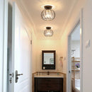 Set of 2 Simple Luxury Glass Hallway Ceiling Light