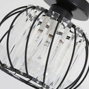 Hallway Ceiling Lighting, 16cm, black, E27