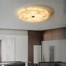 Modern Alabaster Flush LED Ceiling Lights for Living Room Bedroom