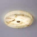 Modern Alabaster Flush LED Ceiling Lights for Living Room Bedroom