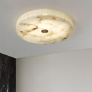 Modern Alabaster Flush LED Ceiling Lights for Living Room Bedroom