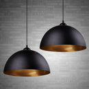 Retro Dome Black Kitchen Island Pendant Lights