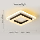 Set of 2 contemporary modern led ceiling lights for hallway