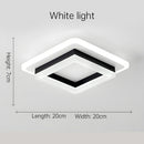 Set of 2 contemporary modern led ceiling lights for hallway