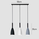 Nordic Creative Small Goblet Metal Bedroom Pendant Light