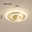 Simple Design Medal LED Ceiling Lamp for Bedroom