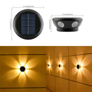 Outdoor Waterproof Wall Lights Solar Wall Sconce for Garden Patio