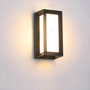 Modern Motion Sensor Outdoor IP65 LED Wall Light