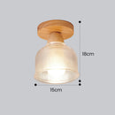 Multiple Types Glass Hallway Clear Pendant Lights