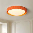 Scandinavian Round Resin Living Room Ceiling Light