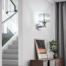 Crystal Round And Square Hallway Wall Lights
