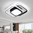 Square LED Acrylic Living Room Ceiling Light