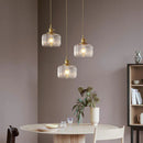 Vintage Glass Pendant Light