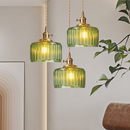 Vintage Glass Pendant Light