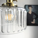 Vintage Glass Pendant Light