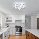 Contemporary Flower Shape Iron LED Ceiling Light For Living Room