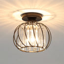 Set of 2 Simple Luxury Glass Hallway Ceiling Light