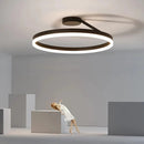Nordic Minimalist Metal LED Ceiling Light For Livingroom