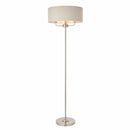 Chickerell 3 Floor Light Chrome & Natural