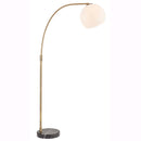 Eccles Floor Lamp Black Marble