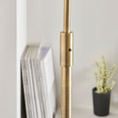 Eccles Floor Lamp Black Marble