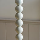 Higgledy Floor Lamp Base Gloss Almond White Paint