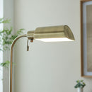 Pharm 1 Floor Antique Brass