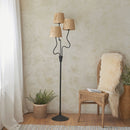 Wrigley 3 Floor Lamp Matt Black