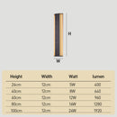 Modern Exterior Solar Wall Lights for House Garage Porch Patio, Dusk to Dawn