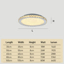 Chrome Crystal Flush Mount Ceiling Light Luxury Crystal Chandeliers