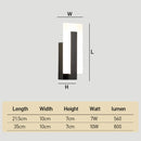 Modern Indoor LED Wall Sconce Fixture for Bedroom Hallway