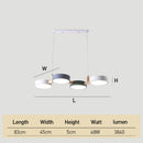 Scandinavian Nordic Island Pendant Lights for Dining Area
