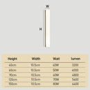 Modern IP65 Waterproof Long Exterior Wall Lights for Garden Porch