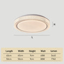 Modern Simplicity LED Ceiling Lamp for Living Room, Bedroom