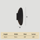 Outdoor Wall Light LED IP65 Waterproof Wall Lamps for Door Porch Garden