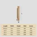 Modern Outdoor Aluminium Elevate Wall Light for Patio Garden Porch
