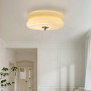 Art Deco Simple Cream Cake Ceiling Light